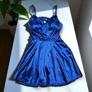 City Studio Royal Blue Dress